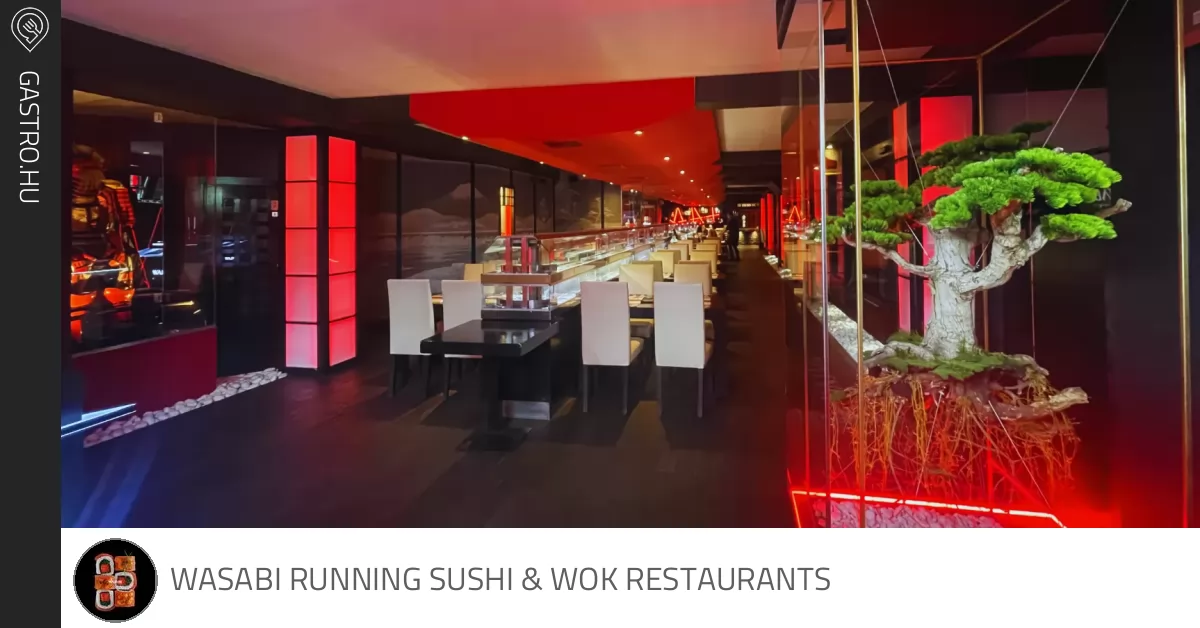 Wasabi Running Sushi Wok Restaurants Gastro.hu