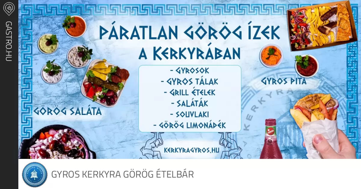 Gyros Kerkyra G r g telb r Gastro.hu